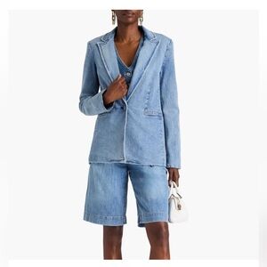 Alice Olivia Denim Blazer